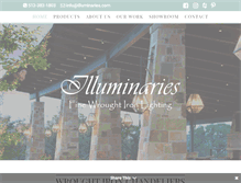 Tablet Screenshot of illuminaries.com